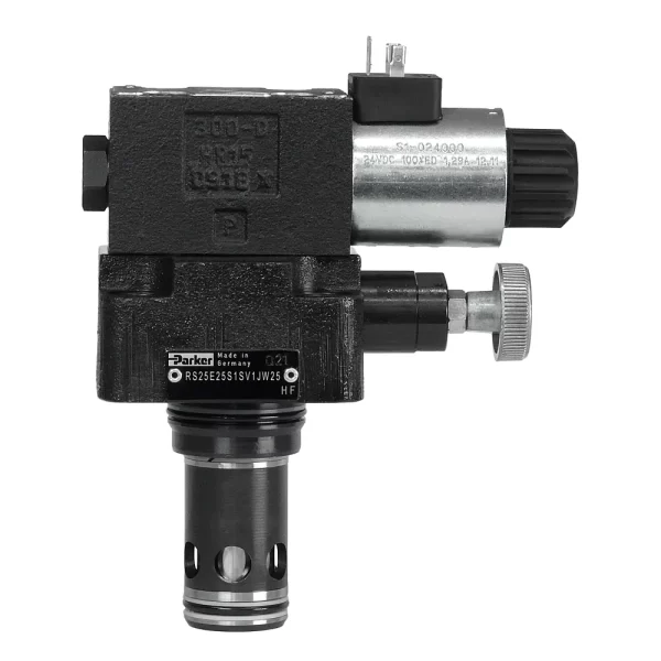 Parker Series R / RS*E Pilot Operated Pressure Relief Valves