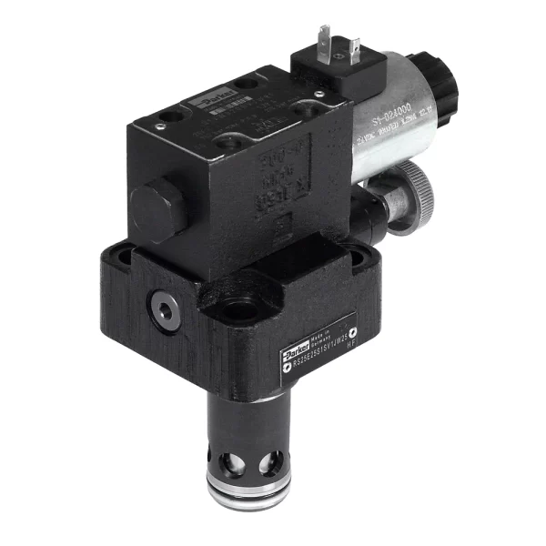 Parker Series R / RS*E Pilot Operated Pressure Relief Valves