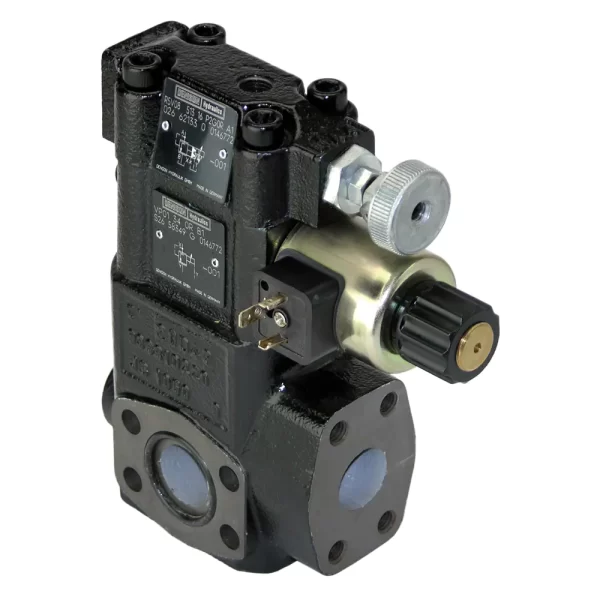 Parker SAE Flange - Series R5V / R5V*P2 Pilot Operated Pressure Relief Valve