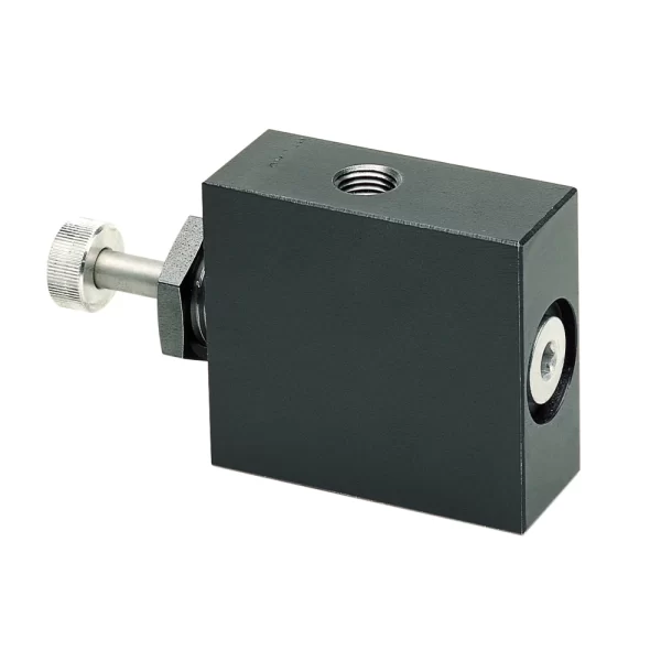 Parker GT Series In-line Push-to-Read Gauge Isolator Valve