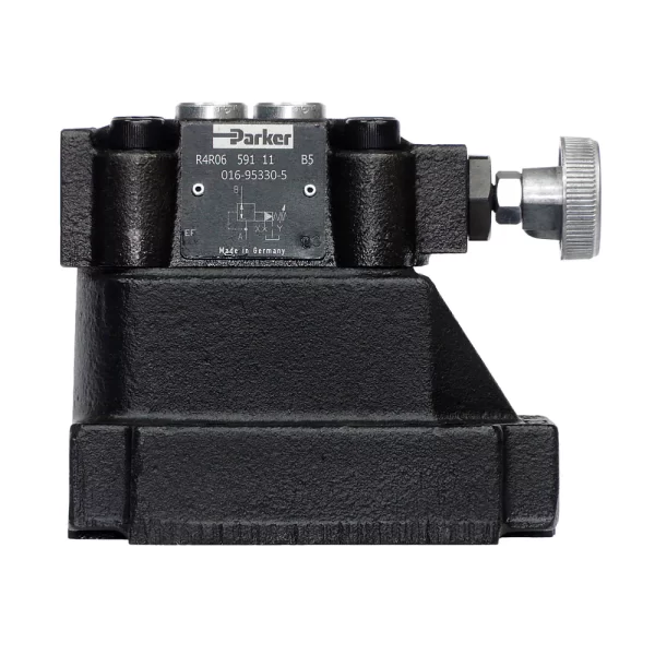 Parker Series R4R / R4R*P2 Pilot Operated Pressure Reducing Valve, Subplate Mounting