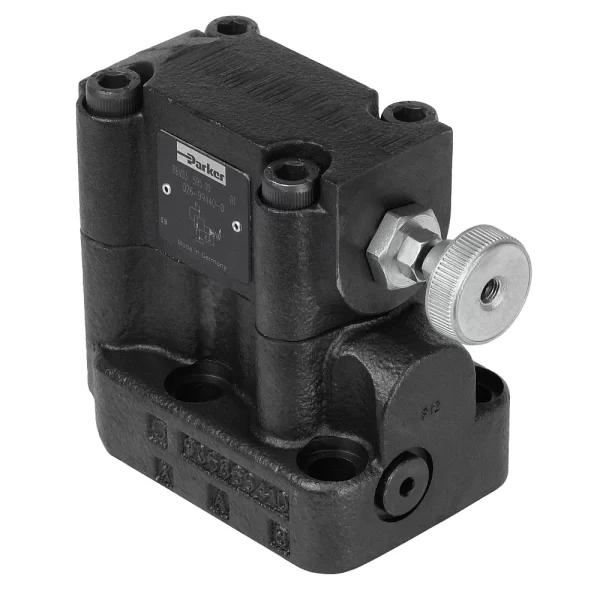 Parker Series R4V/R6V / R4V/R6V Proportional Pilot Operated Pressure Relief Valve, Subplate Mounting