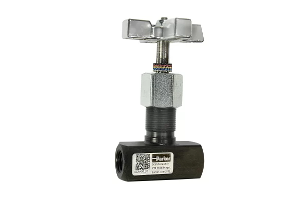 Parker MV Series Colorflow In-Line Precision Needle Valve