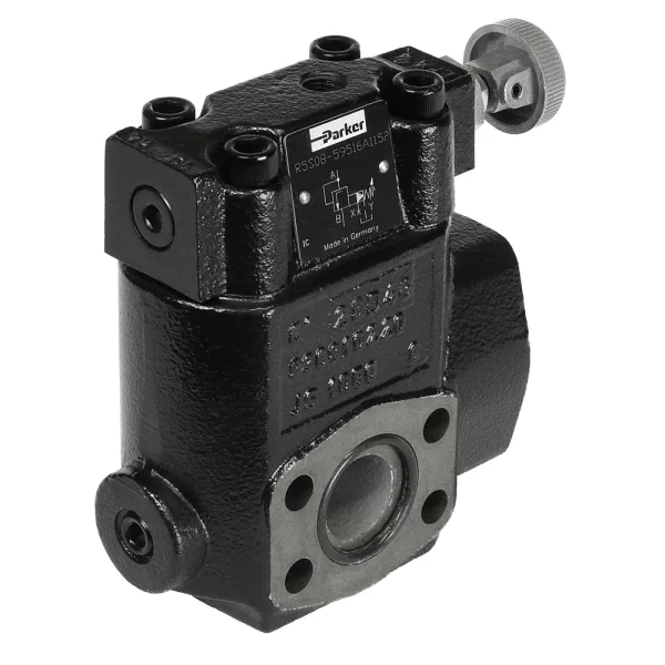 Parker Series R5S Pilot Operated Sequence Valve, SAE Flange